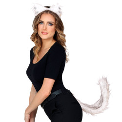 Sada vlčieho chvosta a uší